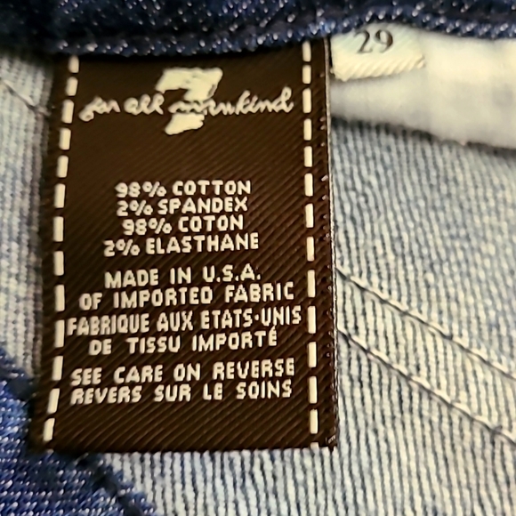 7 For All Mankind "A" Pocket Style Jeans - Picture 7 of 7